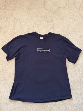 Supreme Kaws Box Logo Tee